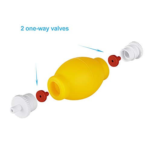 Baby Nasal Aspirator Part for Transforming Mouth Type Nose Suction into Manual Type, use Negative Pressure Ball Instead of Mouth (Pressure Ball only)