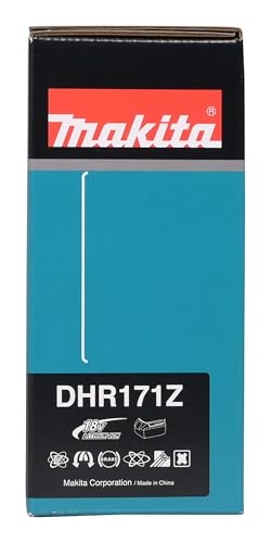 Makita DHR171Z Li-ion LXT Brushless Rotary Hammer, 18 V, Blue, 17 mm