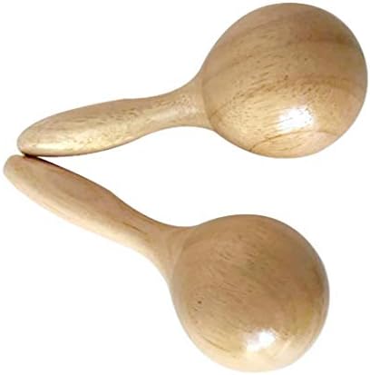 difcuyg5Ozw 1Pc Wooden Orff Musical Percussion Instrument Mini Children Maraca Rattle Tool Toys Easy Use