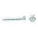 Prime-Line 9056163 Hex Lag Screws, 3/8 In. X 2 In., A307 Grade A Zinc Plated Steel (50 Pack)