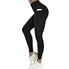 Dames Sportlegging Sportbroek Hoge Taille,Nekgevoeling,met Zijzakken,Yoga Dameslegging Hoge Taille,Leggings Dames…