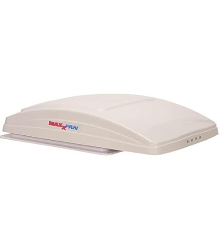 RV ventilation fan with 10 speeds and weather protection