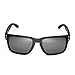Walleva Replacement Lenses for Oakley Holbrook Sunglasses -Multiple Options (Black - Polarized)
