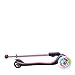 Globber Elite 3 Wheel Folding Adjustable Height Scooter with Optional LED Lights (Pink LED Wheels)