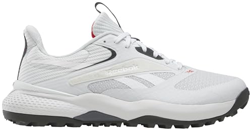 Reebok Nano Golf Spikeless Mens Golf Shoes, Pearl Grey/Black, 8.5