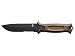 Gerber StrongArm 420 High Carbon Stainless Steel Fixed Blade Full Tang Knife with Molle Compatible Multi-Mount Sheath - Serrated Edge - Coyote Brown (30-001059) primary
