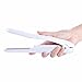 Huachi Hair Straightener Rechargeable Mini Flat Iron Travel Irons Cordless straighteners with Power Bank Function, Adjustable Temperature 110-170C, Dual Voltage Portable Hair Irons, USB Port Charging