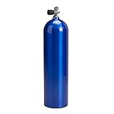 80cf Alum Scuba Tank, Catalina, Electric Blue
