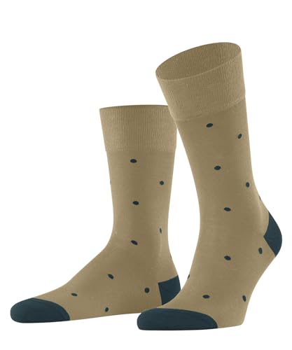 FALKE Dot M So coton fantaisie 1 paire, Chaussettes Homme, Beige Jute 4093, 43-46
