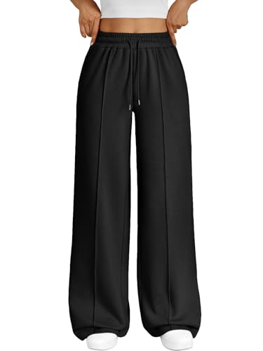 Trendy Queen Womens Wide Leg Sweatpants Baggy Loose Fall Barrel Casual Lounge Athletic Pants Comfy Teen Girl Cute y2k Joggers