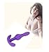 4PCS Silicone Ànàl' Trainer Kit-Bûtt Pl'ugs Beads Massage Toys Back Massage Toys (Purple2)