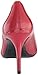 Calvin Klein Women's Gayle Pump scarlet kid skin/stripes 10 M US