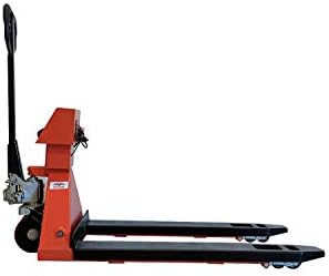 Hoc PTS25 Wide Leg Digital Scale Pallet Jack 2500 kg 5500 lbs Load Capacity + 1 Year Warranty