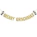 Merry Grinchmas Grinches Christmas Banner for Whoville Decorations