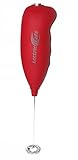 Handheld Electric Milk Frother and Foam Maker - Best As Coffee Mixer For a Cappuccino, Latte - Batteries Included. Also Great for a Hot Chocolate, Cocoa and More!