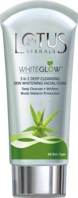 lotus herbal white glow face wash price