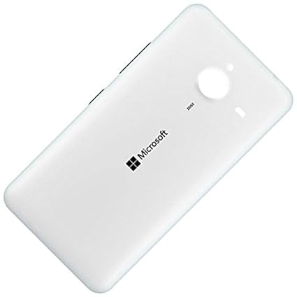 Microsoft Lumia 640 XL LTE Dual Sim original Akkudeckel weiss matt