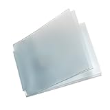 Buxton Unisex Vinyl Window Inserts for Billfold Wallets with Wing Bar, Clear