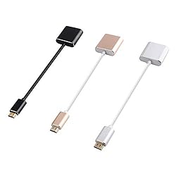 PASOW HDMI to VGA Adapter Aluminum Alloy HDMI Male
