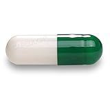 CapsulCN. Empty Gel Caps Empty Gelatin Capsules, 2,000pcs, Size 00,Green and White,Separated