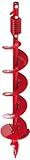 Earthquake EA6F 6-Inch Diameter 36-Inch Long Earth Auger with Fishtail Point and Flex Coil Shock Spring