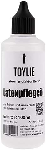 Toylie Latex-Pflegeöl 100ml for Latex Clothing Latex Care, Latex Dressing aid, high Gloss Look