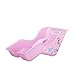 DRBIKE Doll Bike Seat with DIY Decals for Girls Bike Kids Bike Accessories Doll Carrier Fits Standard Sized Dolls and Stuffed Animals Cherry