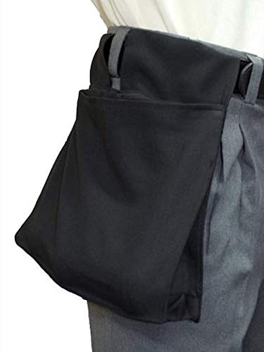 Smitty | All New BBS-383 | Deluxe Ball Bag w/Expandable Insert and Water Resistant Backing | Baseball Softball | Elite Umpire's Choice1 (Black)