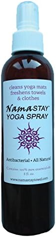 NamaSTAY Yoga Spray (Antibacterial) - Cleans yoga mats and freshens fabrics.