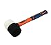 16 Ounce Black and White Rubber Mallet with Fiberglass Handle 25056