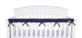 Trend Lab Waterproof CribWrap Rail Cover - For Narrow Long Crib Rails Made to Fit Rails up to 8