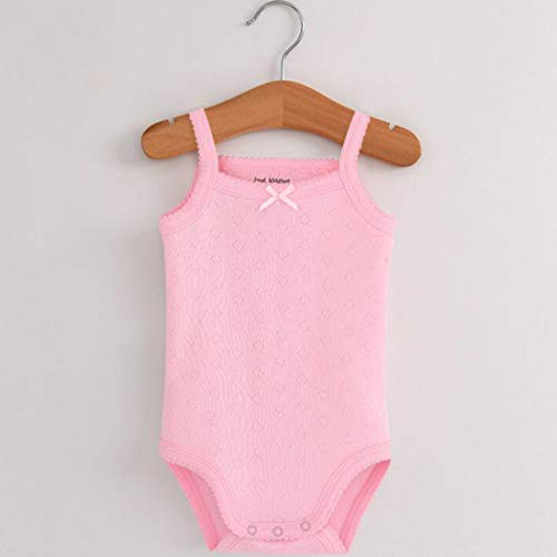 Infant/Toddler Baby Girls Boys Sleeveless Onesies Tank Top Cotton Baby Bodysuit Pack of Summer Baby Clothes Outfit (12-18 Months)