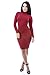 Long Sleeve Turtleneck Bodycon Dress