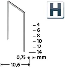 Novus 002148 042-0368 Typ H Fine 37 mm Length, Especially for Hammer Tacker Packaging Type H 37/4 superhard - Image 4