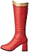 Ellie Shoes Women's 300 Super Boot, Red/Gold, 10 M US