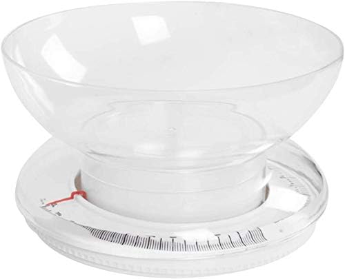 Salter Mechanical Kitchen Scale, Food Scale, 3kg Capacity, 1L Dishwasher Safe Bowl