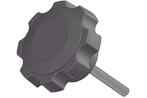 Innovative Components Fluted Knob, 1 1/2, 2 3/8 in, 3/8-16