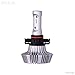 Piaa 26-17324 White PSX24 Platinum LED Bulb Kit, 4000 lm (25W - 2 Yr Warranty 6000K 2504)