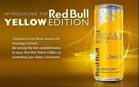 Red Bull the Yellow Edition - Tropical - 12oz