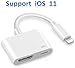 VANVENE lightning to HDMI, Lightning Digital AV Adapter with Lightning Charging Port Compatible for Select iPhone, iPad and iPod Models (White) primary