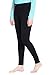 TuffRider Ladies Cotton Pull-On Knee Patch Plus Breeches, Black, 38