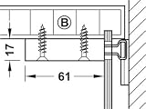 Gas N Pow3r Hanging Bracket + Wall Hanger Plate 63mm 150kg Pack x2 view 5