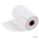 Thermal King, Thermal Credit Card Paper Competibale with Verifone VX610 Nurit 8020 Ingenico iWL255 and MORE (2 1/4