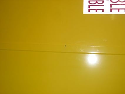 Justrite Manufacturing 894500 Yellow 18 Gauge Cr Steel Sure Grip