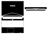 Special Laptop Black Carbon fiber Vinyl Skin Stickers Cover Guard for GIGABYTE Aero 15 15X 15.6