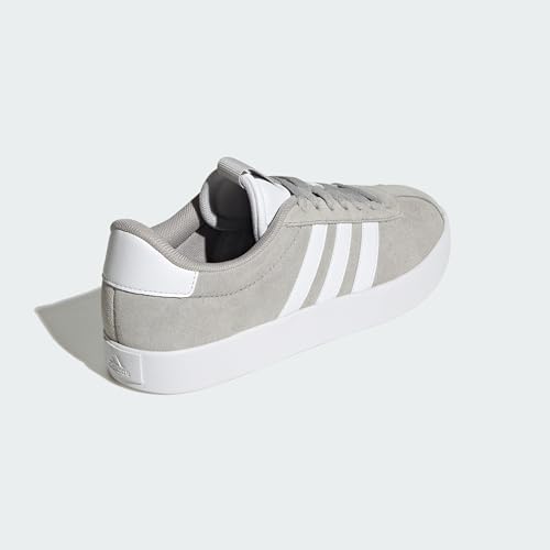 Donna Vl Court 3.0 Shoes, Grey Two / Cloud White / Silver Metallic, 44 EU