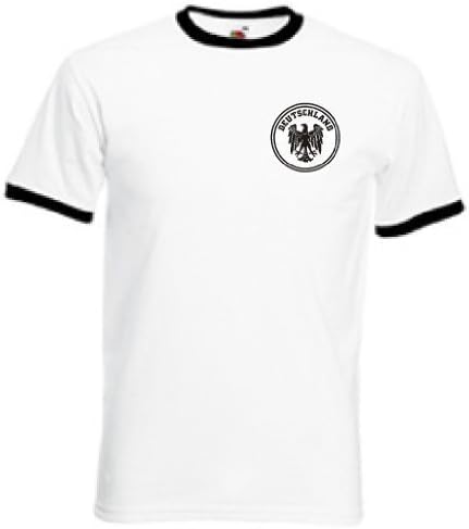 InvictaGermany Deutschland German Football Soccer Team Retro T Shirt