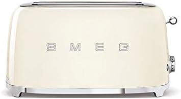 Smeg TSF02CRUK 50's Retro Style 4 Slice Toaster - Cream