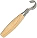 Morakniv Wood Carving 162 Hook Knife with Carbon Steel Blade, 0.6-Inch Internal Radius