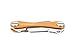 KeySmart Classic | Compact Key Holder and Keychain Organizer (2-8 Keys, Orange)